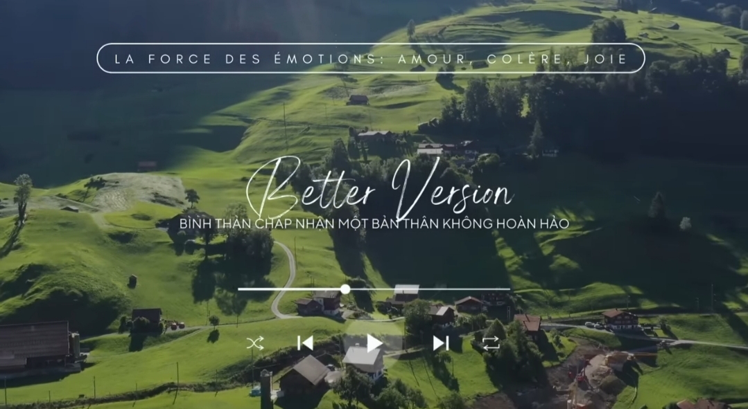 Bình thản chấp nhận bản thân không hoàn hảo