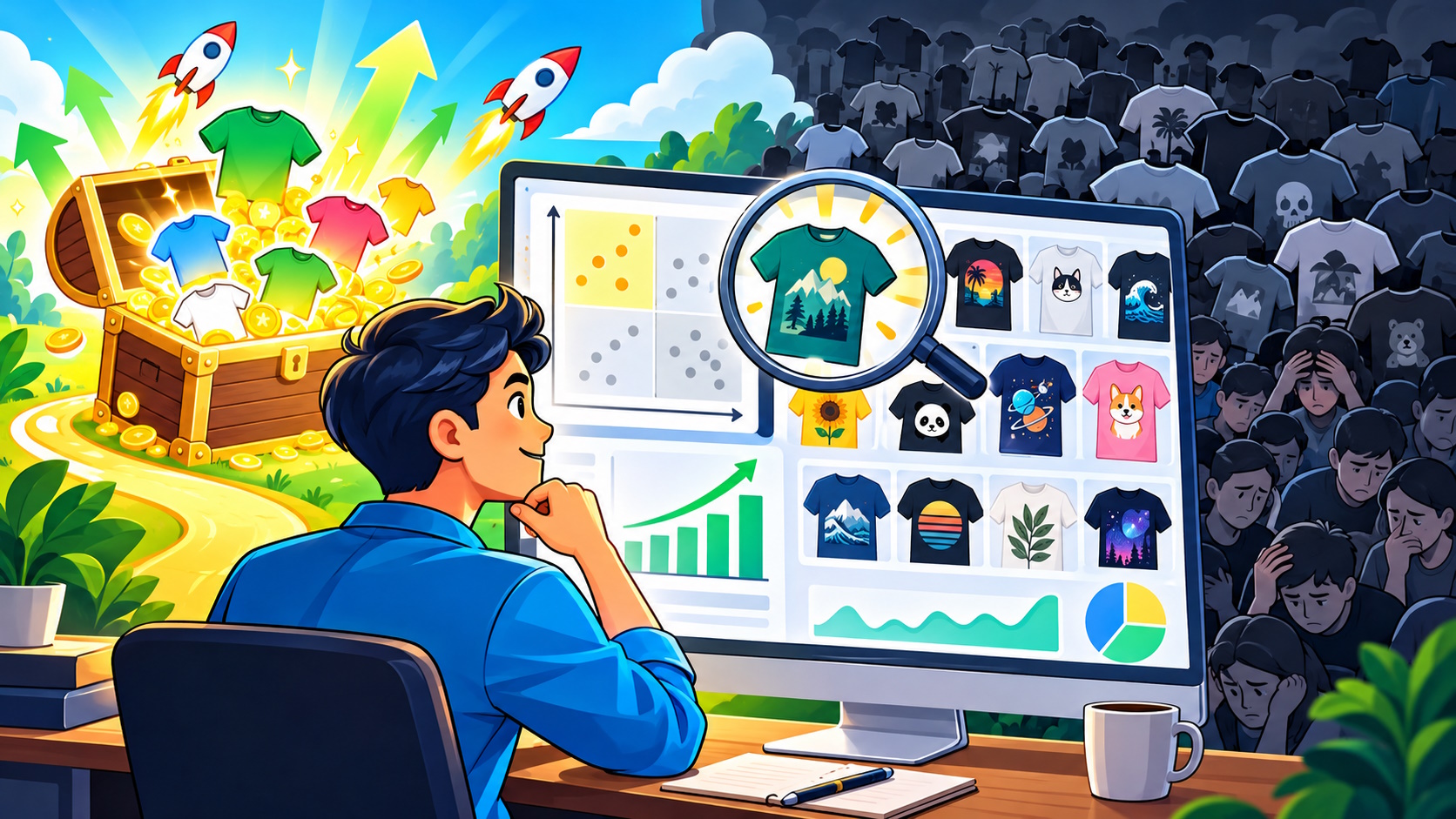 🔍 Hướng Dẫn MerchIntel: Tìm Niche Bán Chạy Ít Cạnh Tranh Trên Merch by Amazon
